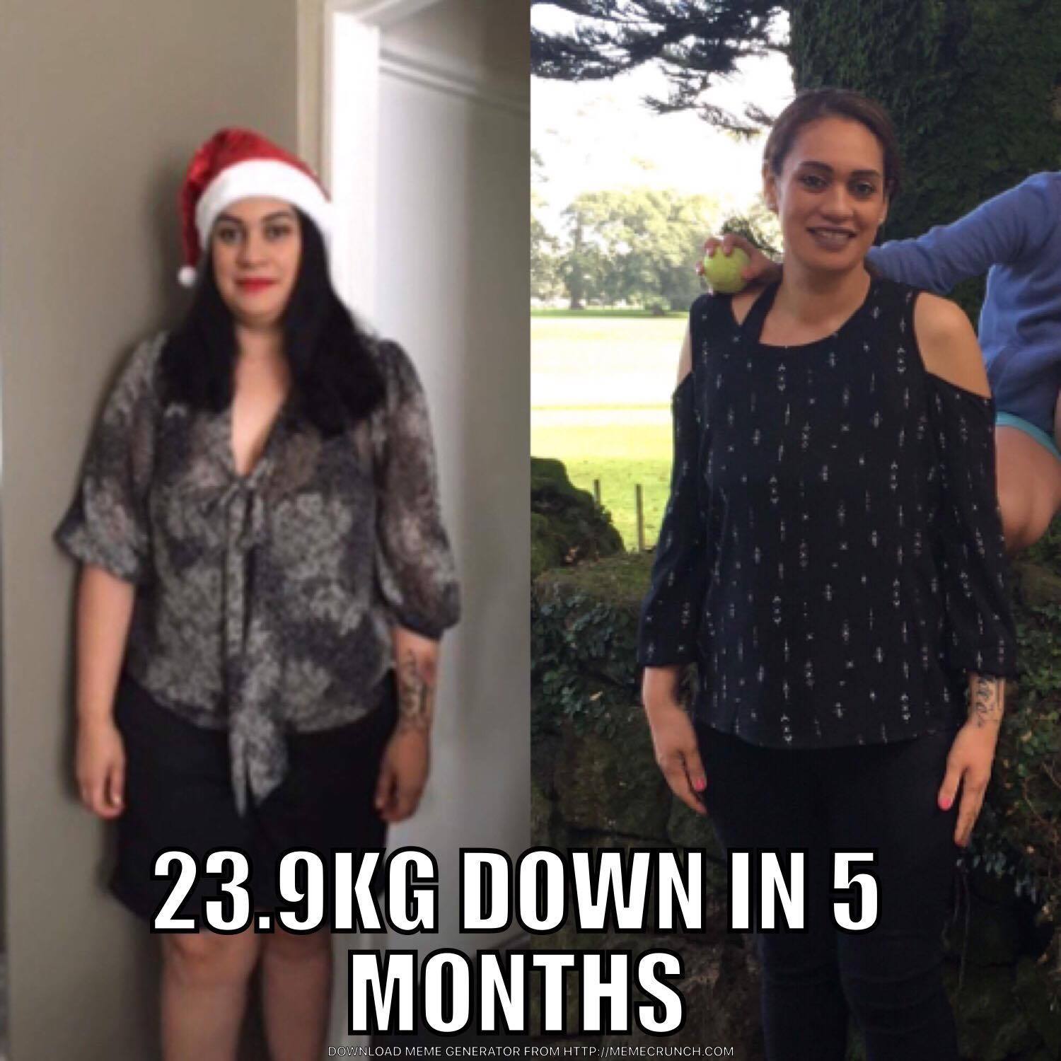 BBM client weight loss