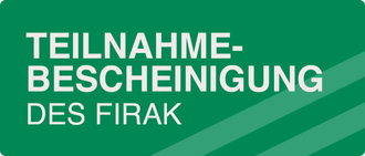 Logo für Fortbildungsbescheinigung des DAV (Deutscher Anwaltverein)