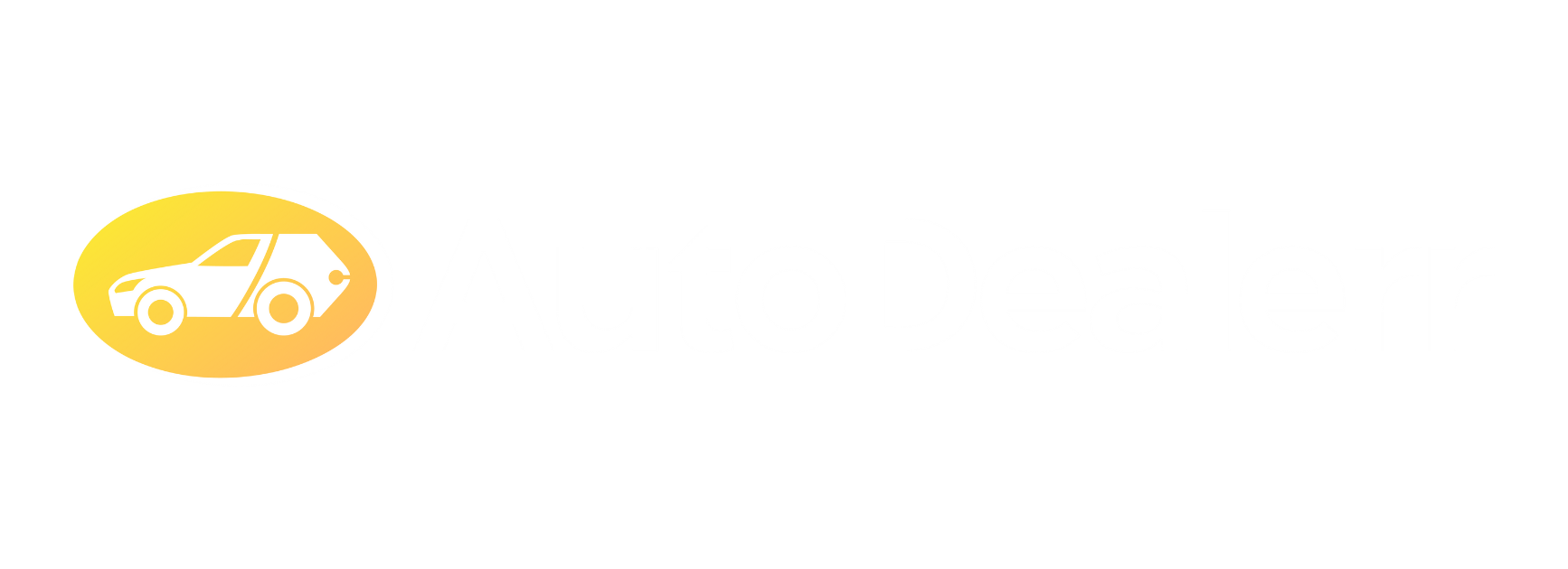 AutoDealerr logo white text