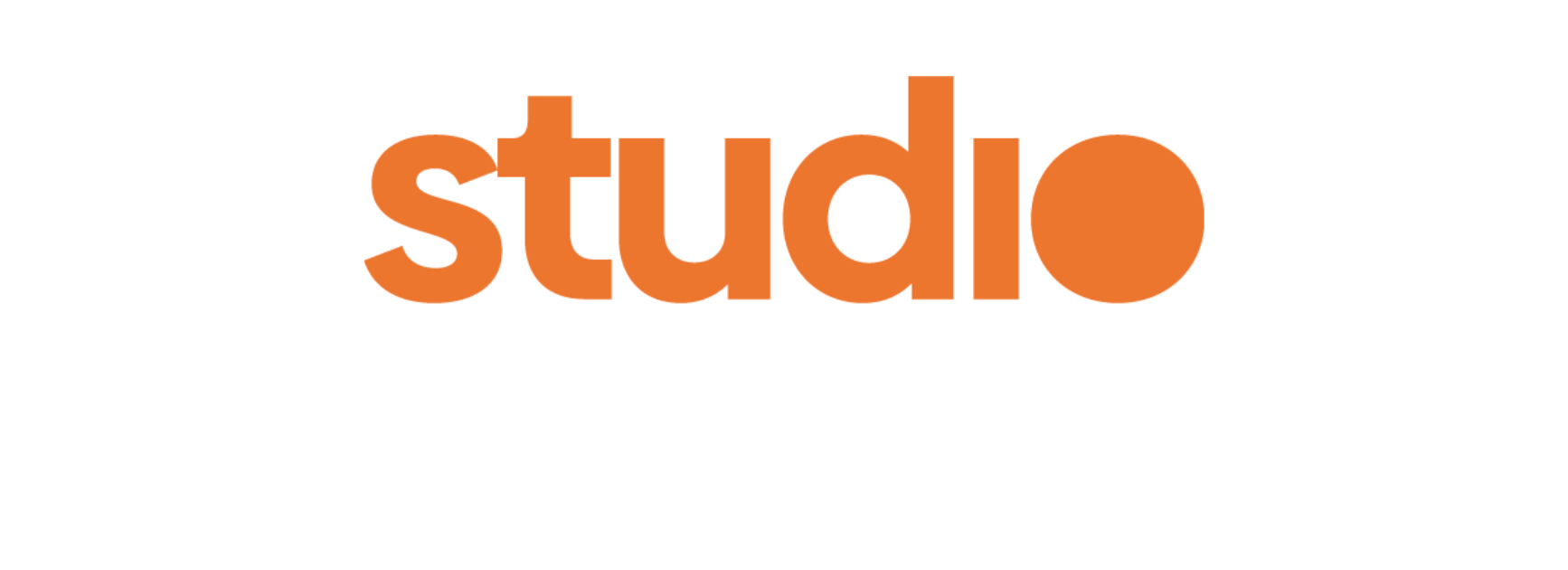 StudioOne partial logo white text
