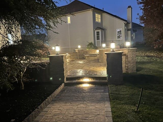 tree planting and fences