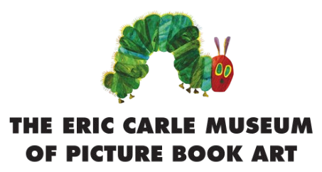 The logo for the eric carle museum of picture book art
