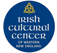 The logo for the irish cultural center of western new england