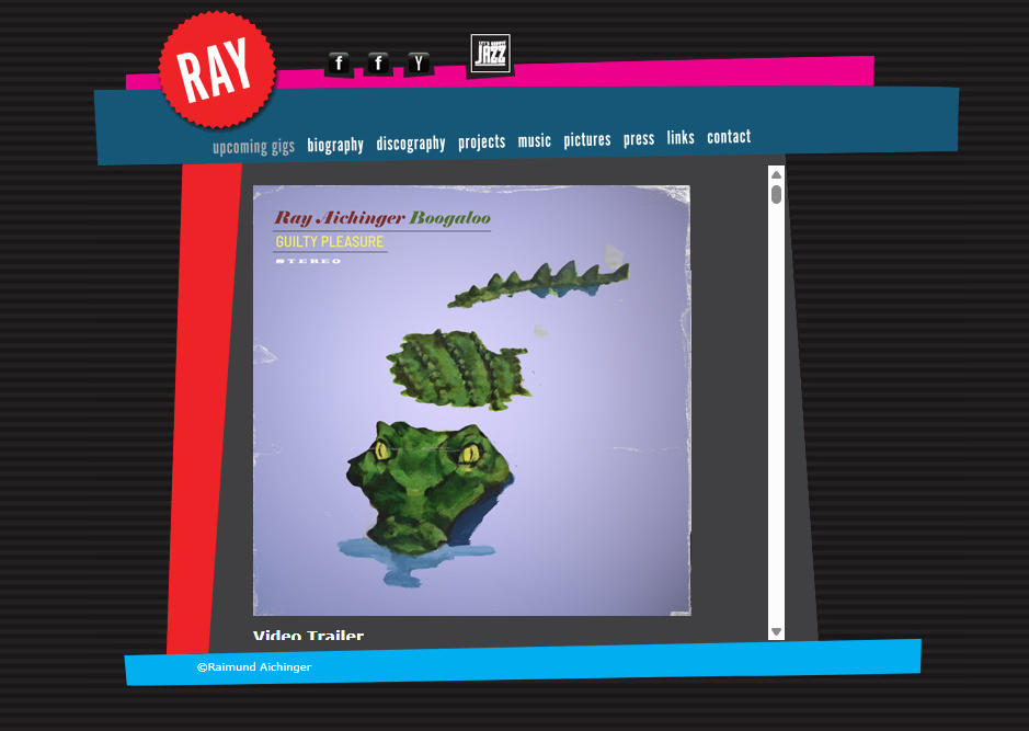 Ray Aichinger Web Seite