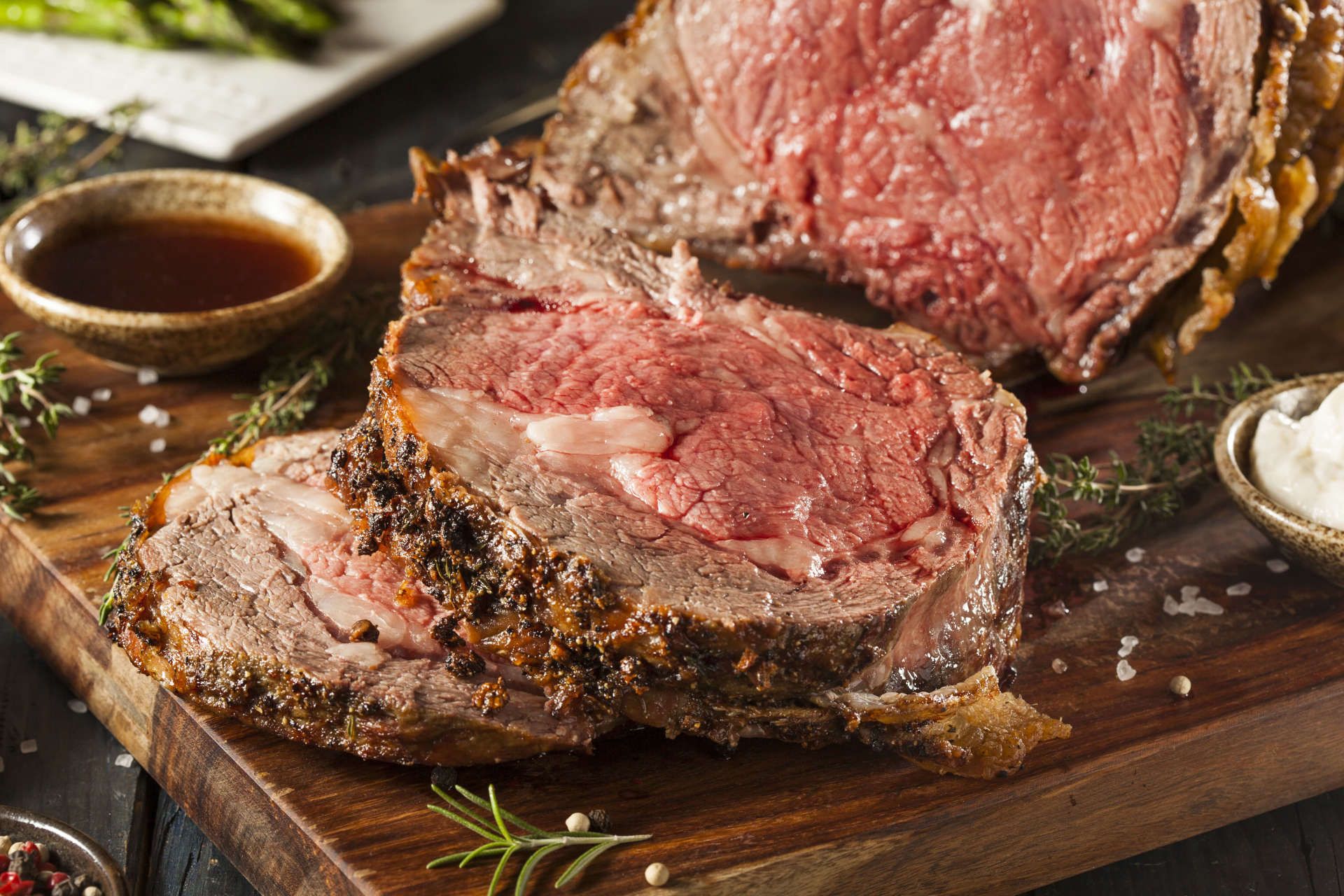 A boneless Prime Rib