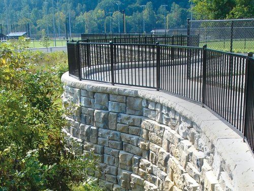 Ledgestone wall — Missoula, MT — Diversified Materials