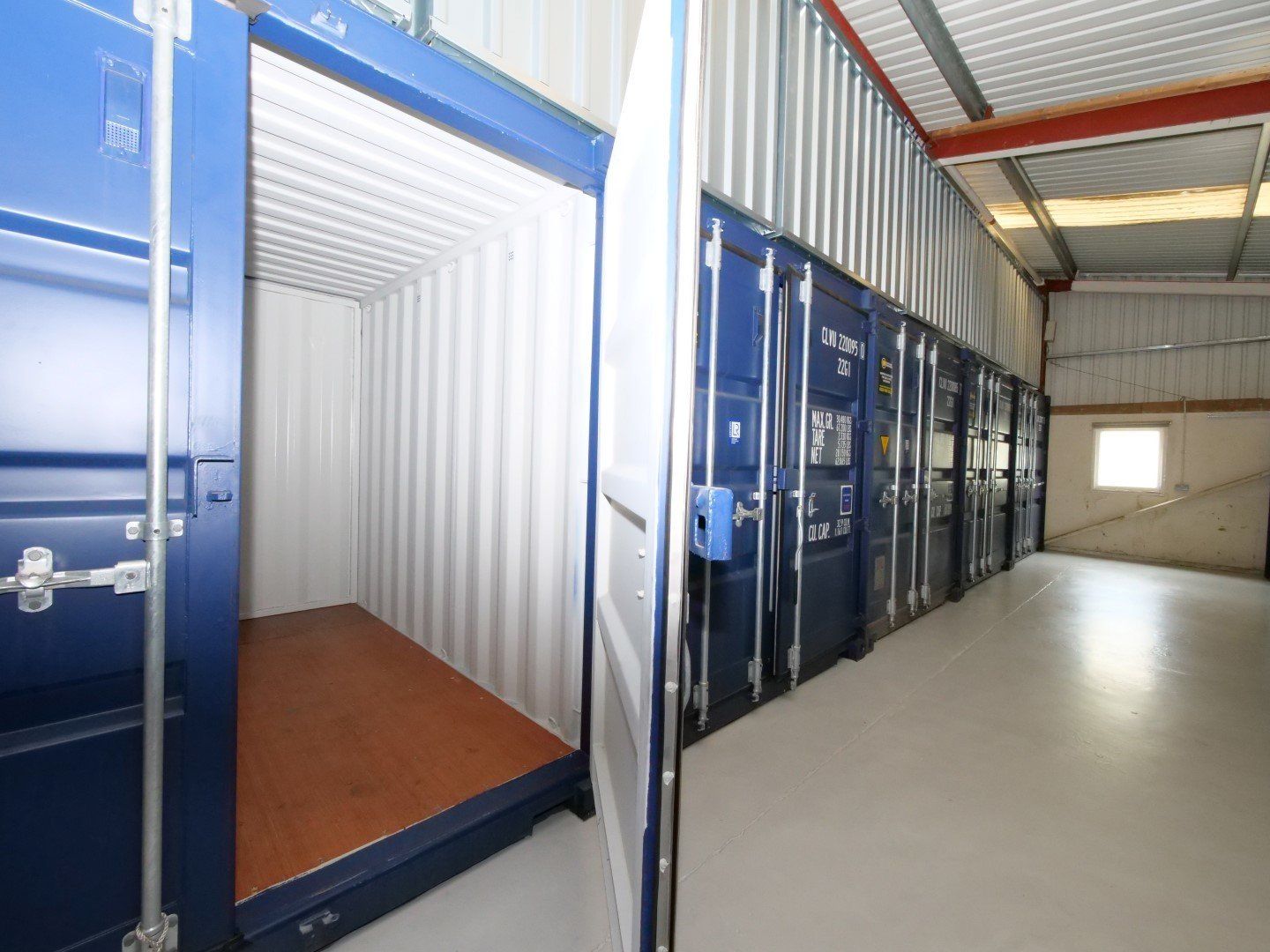 inside storage containers