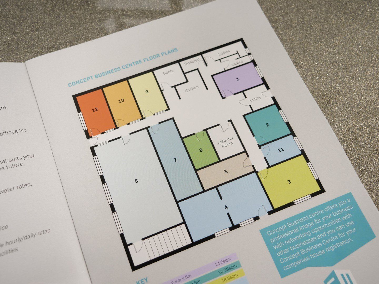 CBC floor plan of York offices