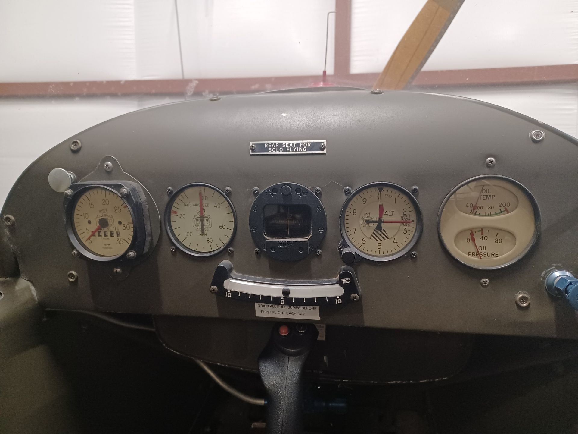 metal cockpit