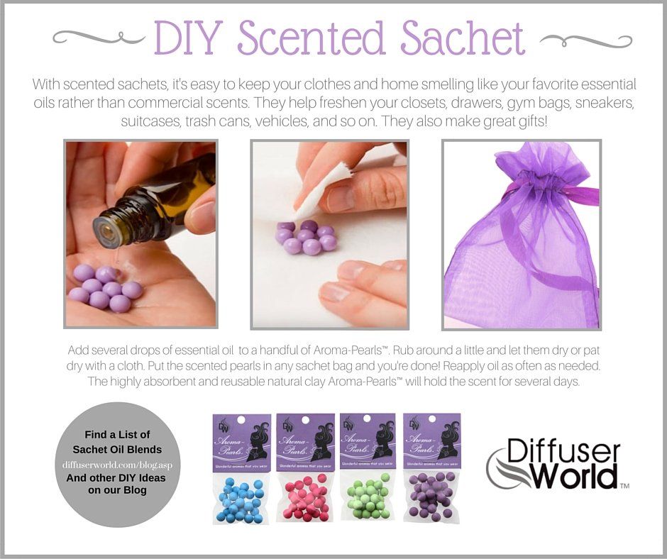 How to Make Scented Sachets | Recipes & Tutorials Crafting Library | Sachet  bags, Scented sachets, Drawer sachets