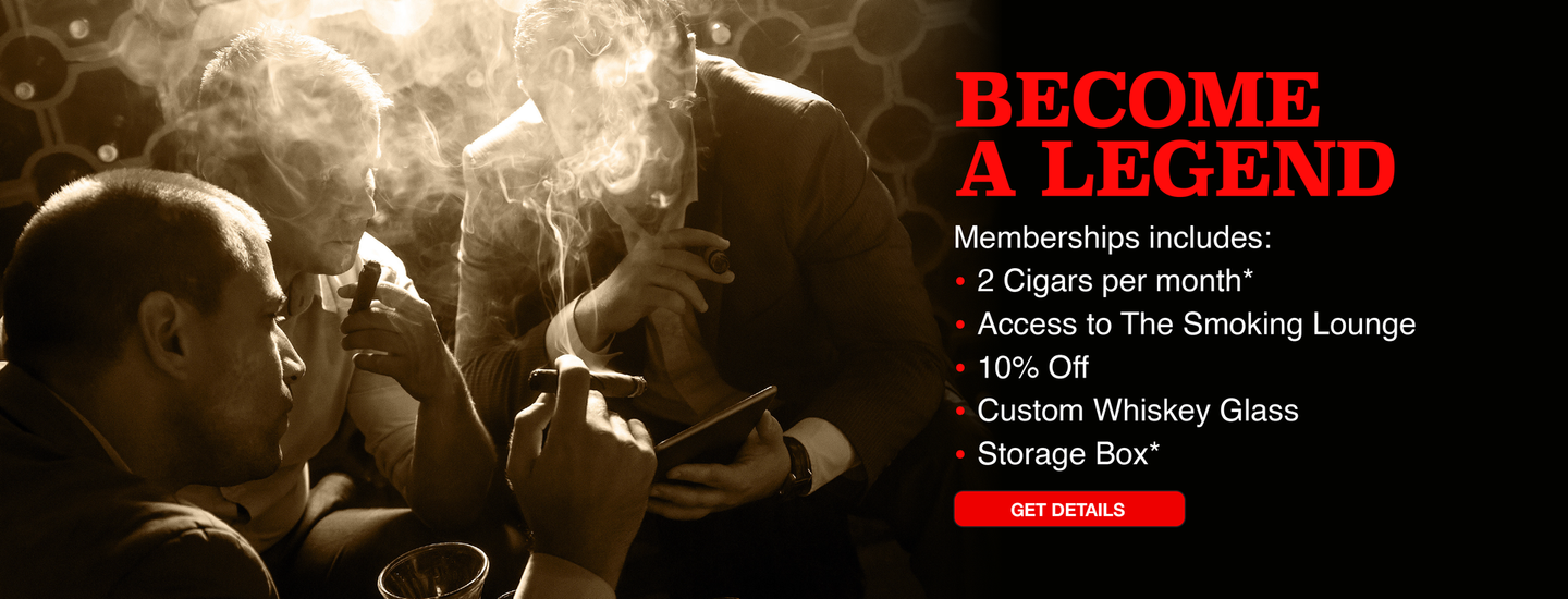 Legends Cigars Membership Benefits