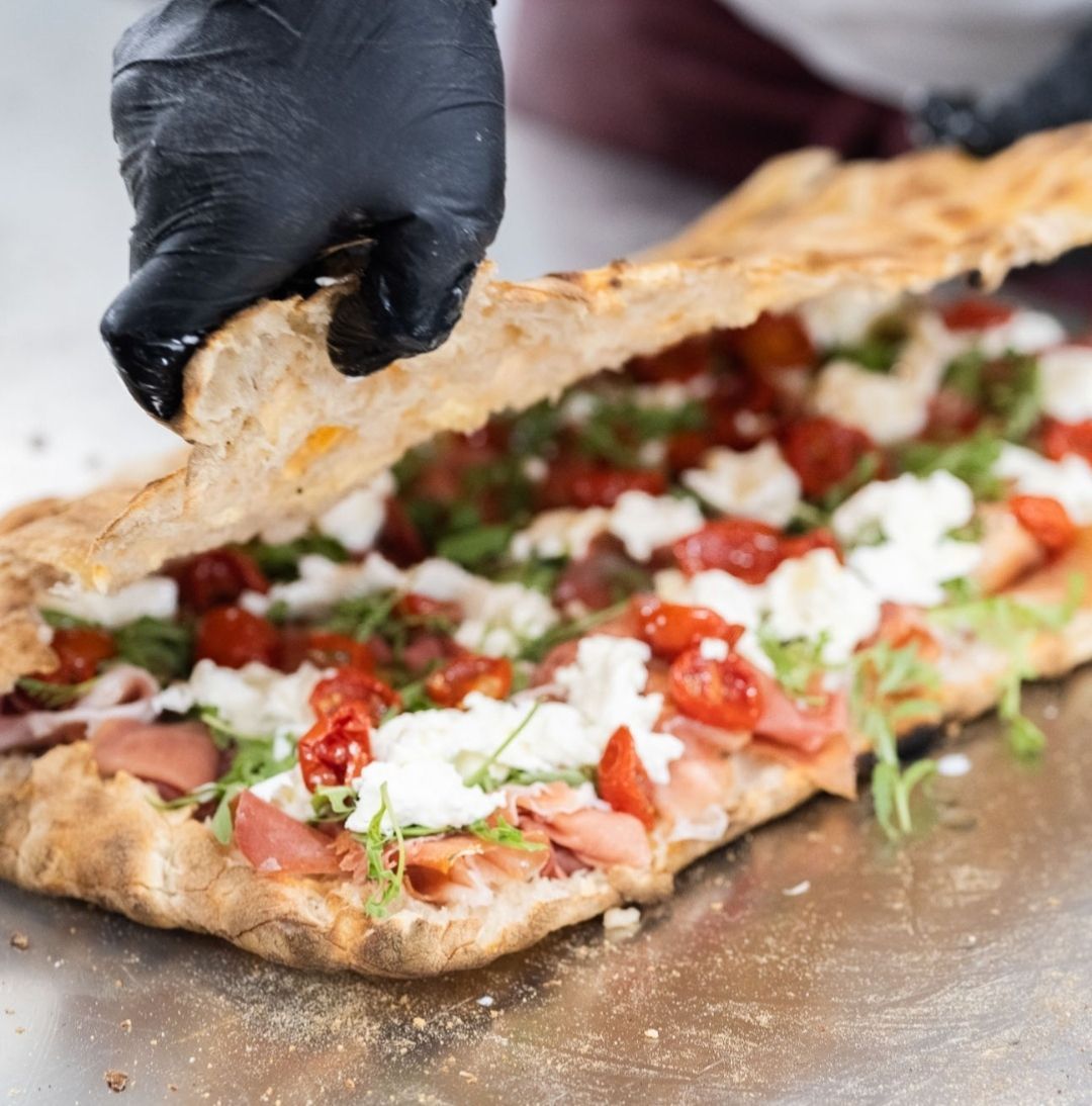 Servizio bar con paste fresche