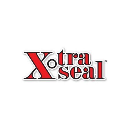 The xtra seal logo is red and black on a white background.