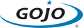 The gojo logo is blue and black with a star in the middle.