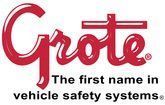 The grote logo is the first name in vehicle safety systems.