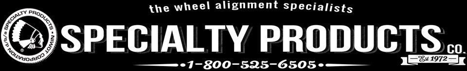 A black and white logo for specialty products