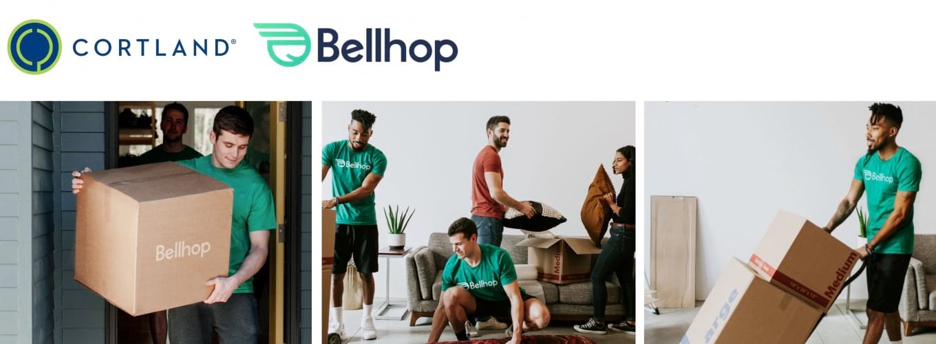 Cortland and Bellhop Partner to Make Moving a Breeze