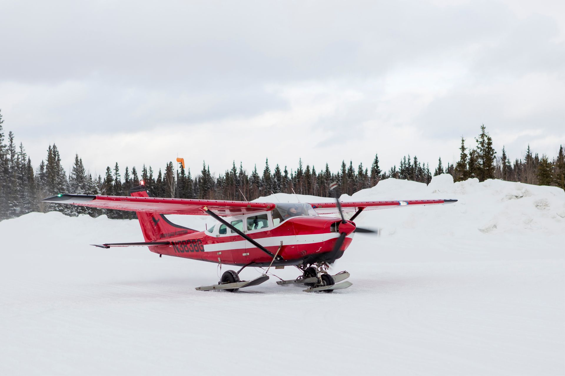 Flightsee tour, Alaska Range, Hayes Range