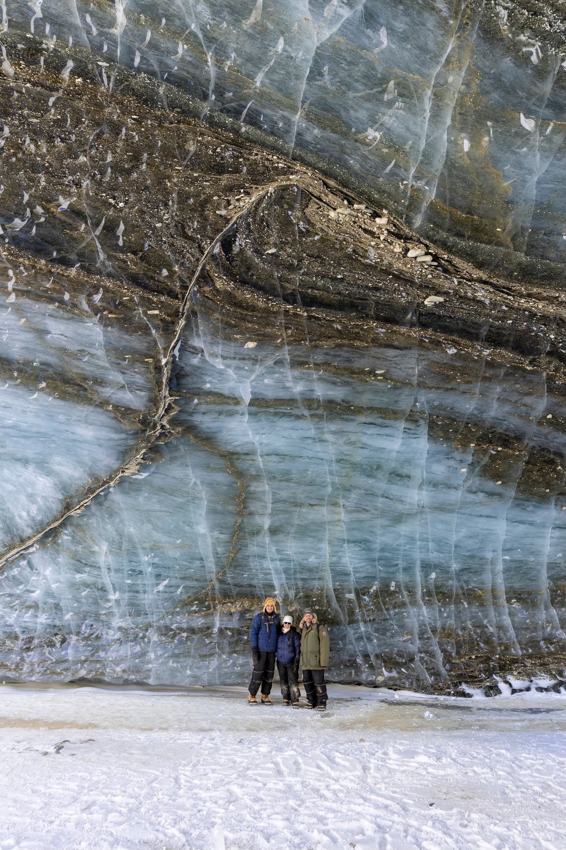 Castner Ice Cave, Castner Glacier, guided tour