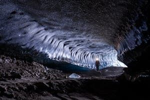Castner Glacier. Book a private guided tour to Castner Glacier Ice Cave.