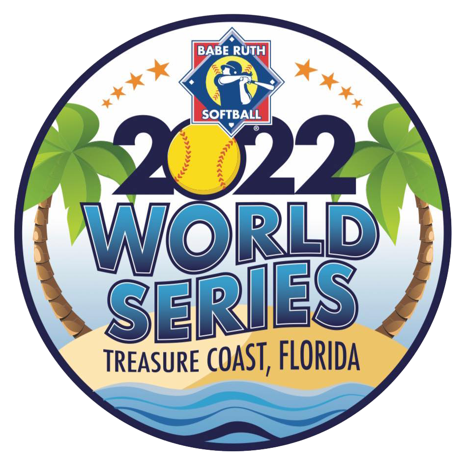 Treasure Coast Sports Commission  Babe Ruth Softball World Series Logo