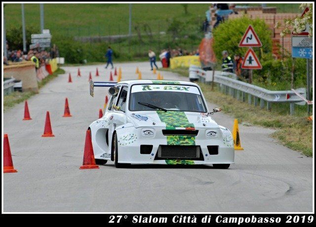 Momento slalom di Campobasso