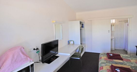 Television In Double Room- Port Pirie, SA - Travelway Motel