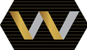 The logo for the wealth advisory group is black and gold.