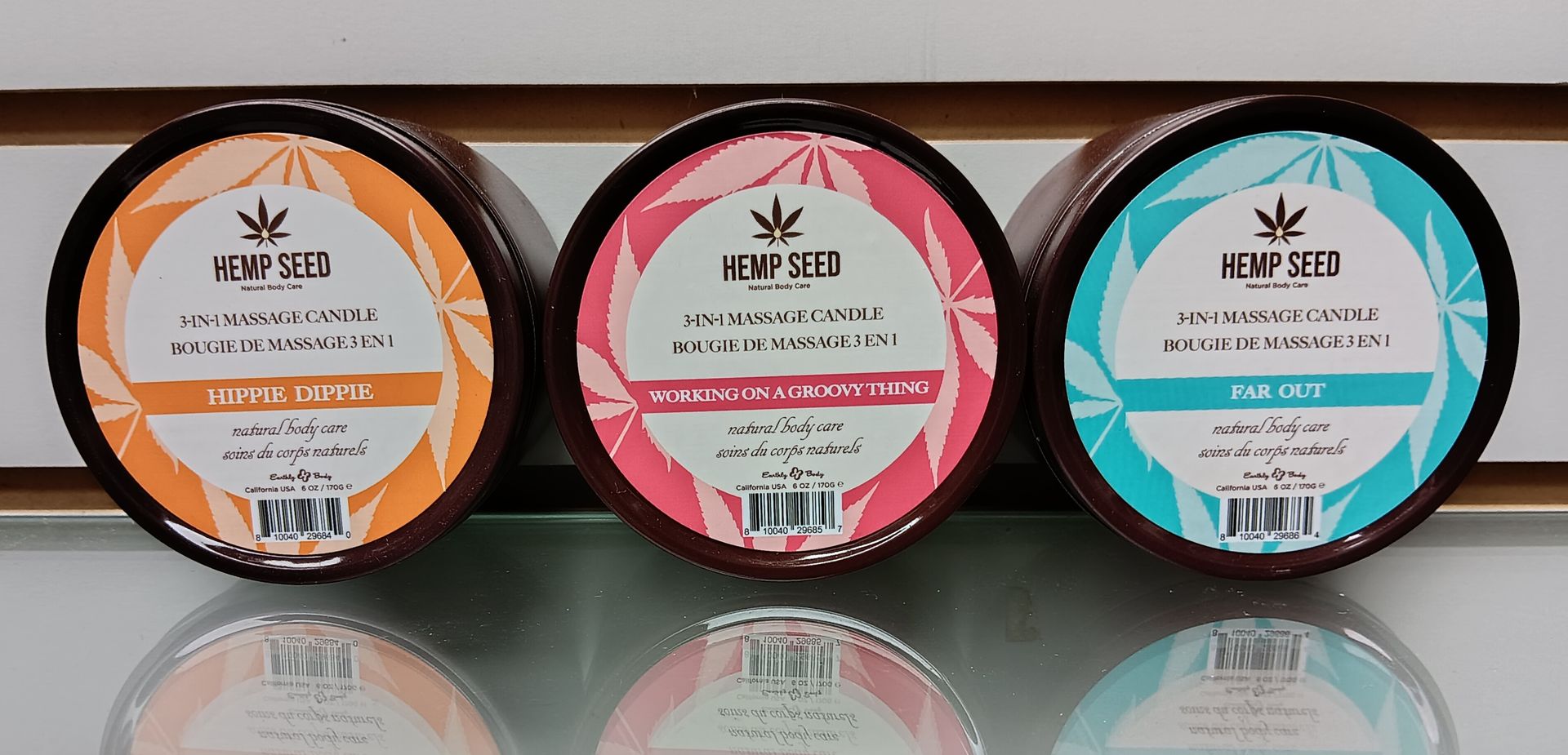 Hemp Seed 3-in-1 Massage Candles