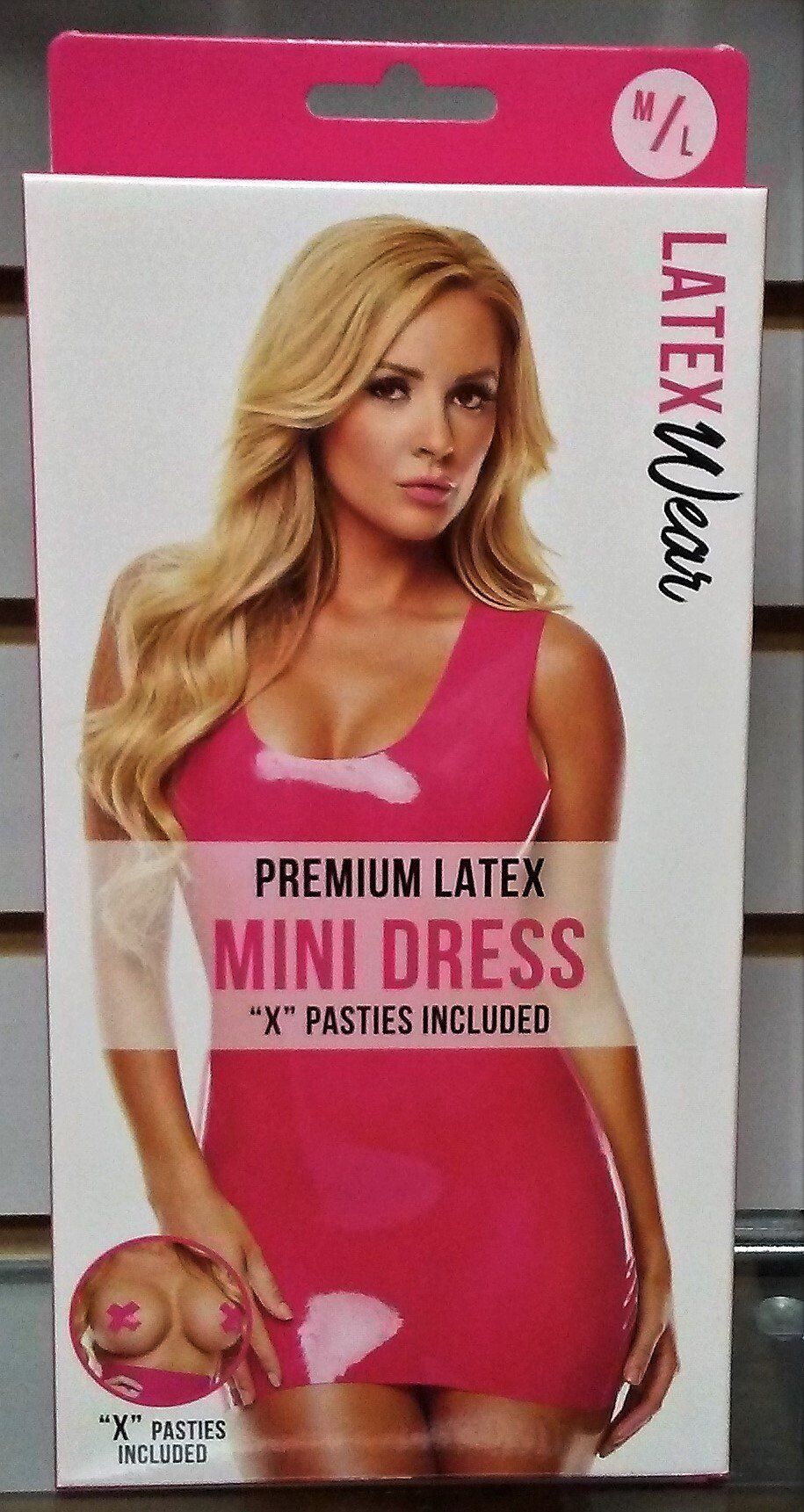 Latex Mini Dress