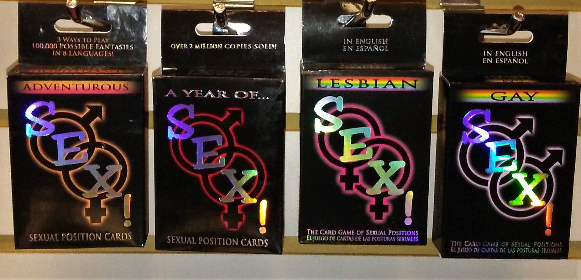 Selection of Sexual Position Cards