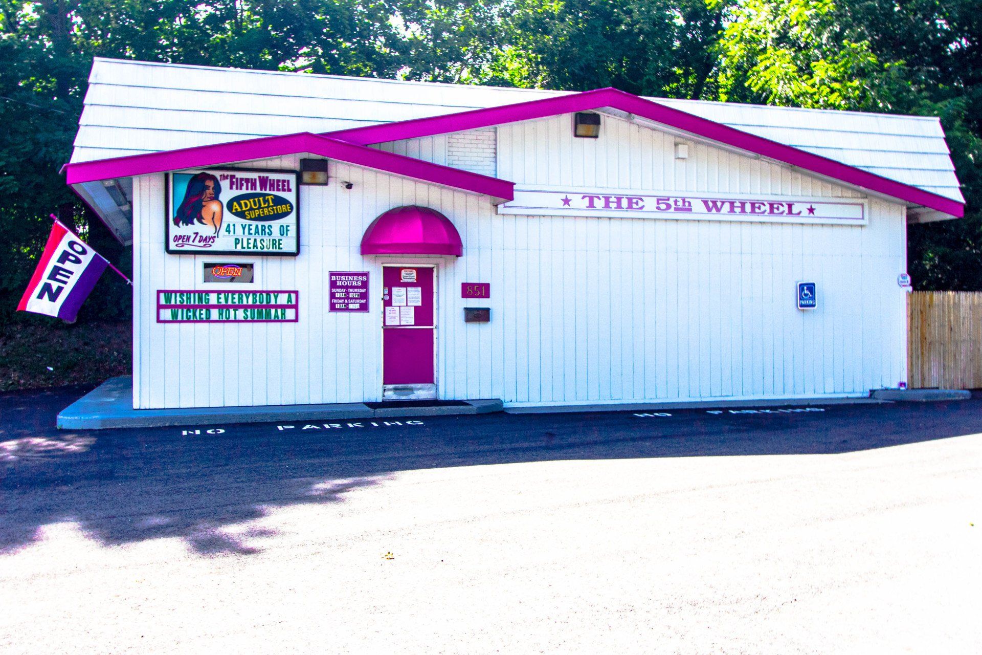 The Fifth Wheel Adult Superstore building