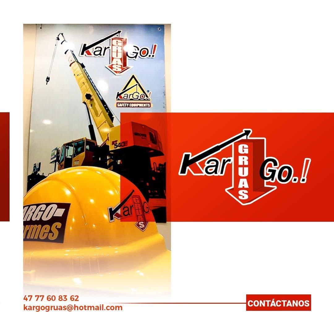 Un casco amarillo con la palabra gruas en él