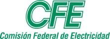 El logotipo de CFE es verde y blanco sobre un fondo blanco.