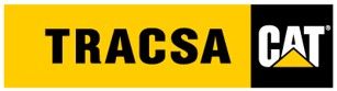 El logo de Tracsa Cat es amarillo y negro.