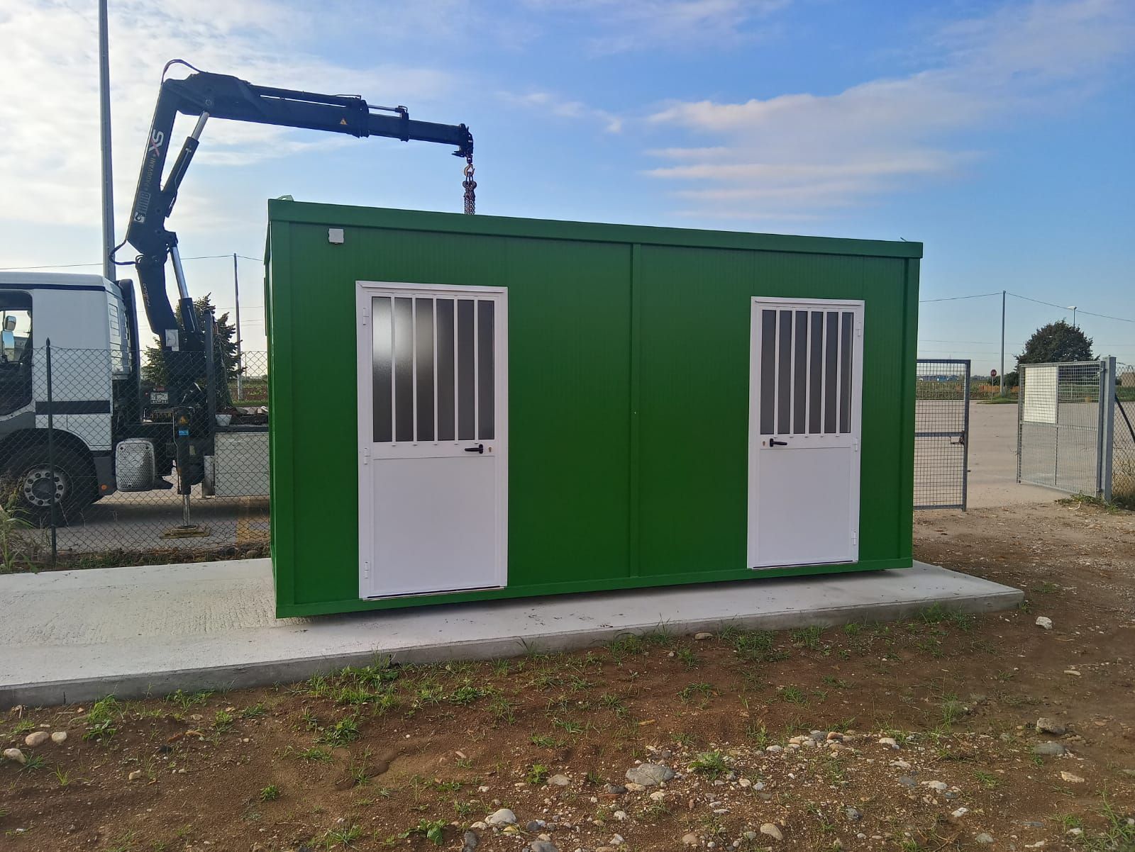 montaggio box prefabbricato