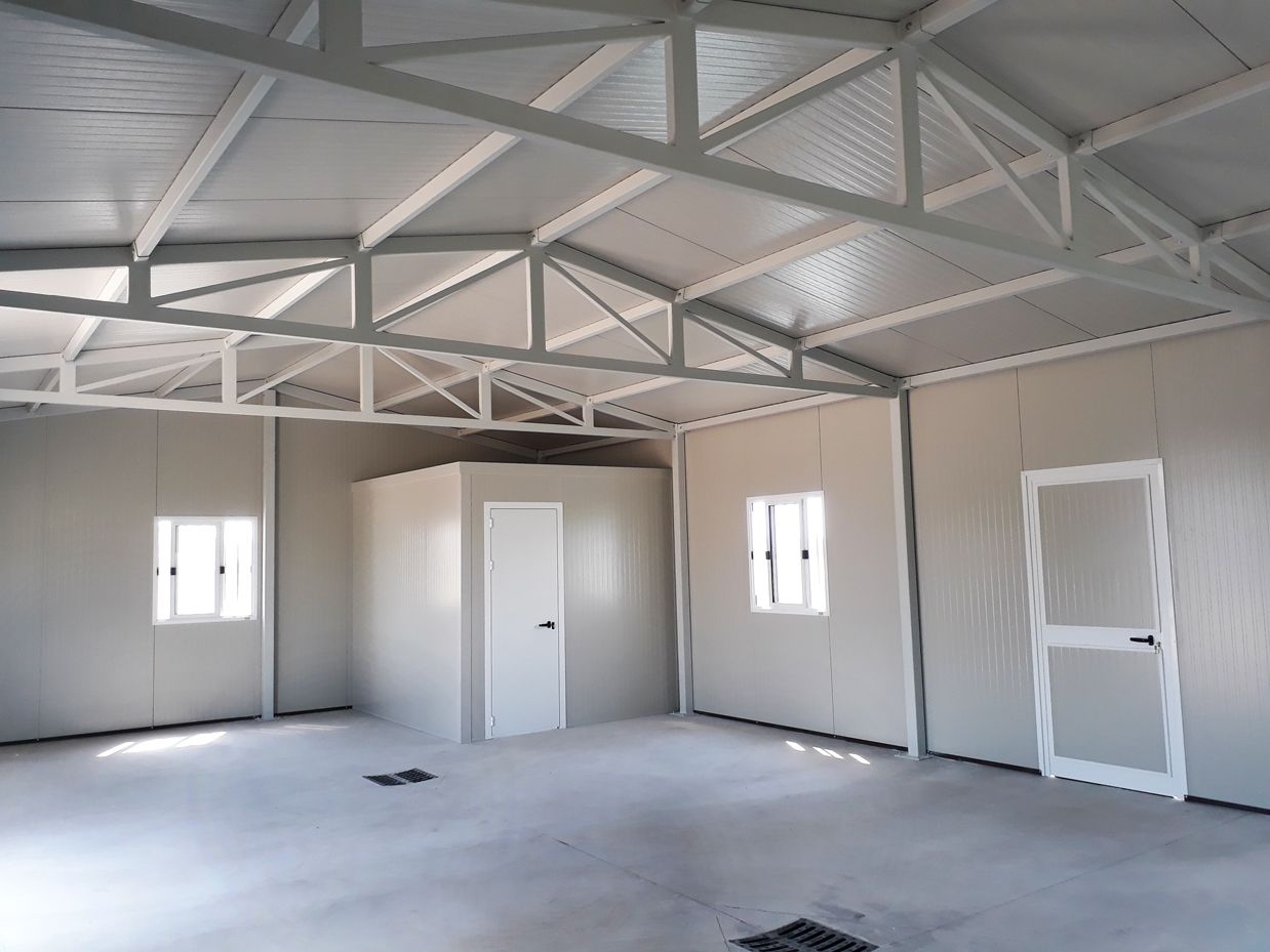 struttura prefabbricata per aziende