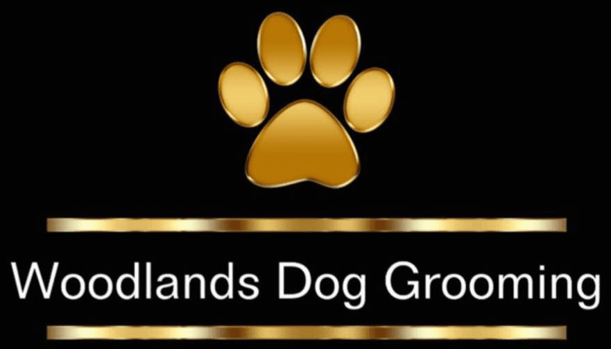 Woodlands Dog Grooming Logo