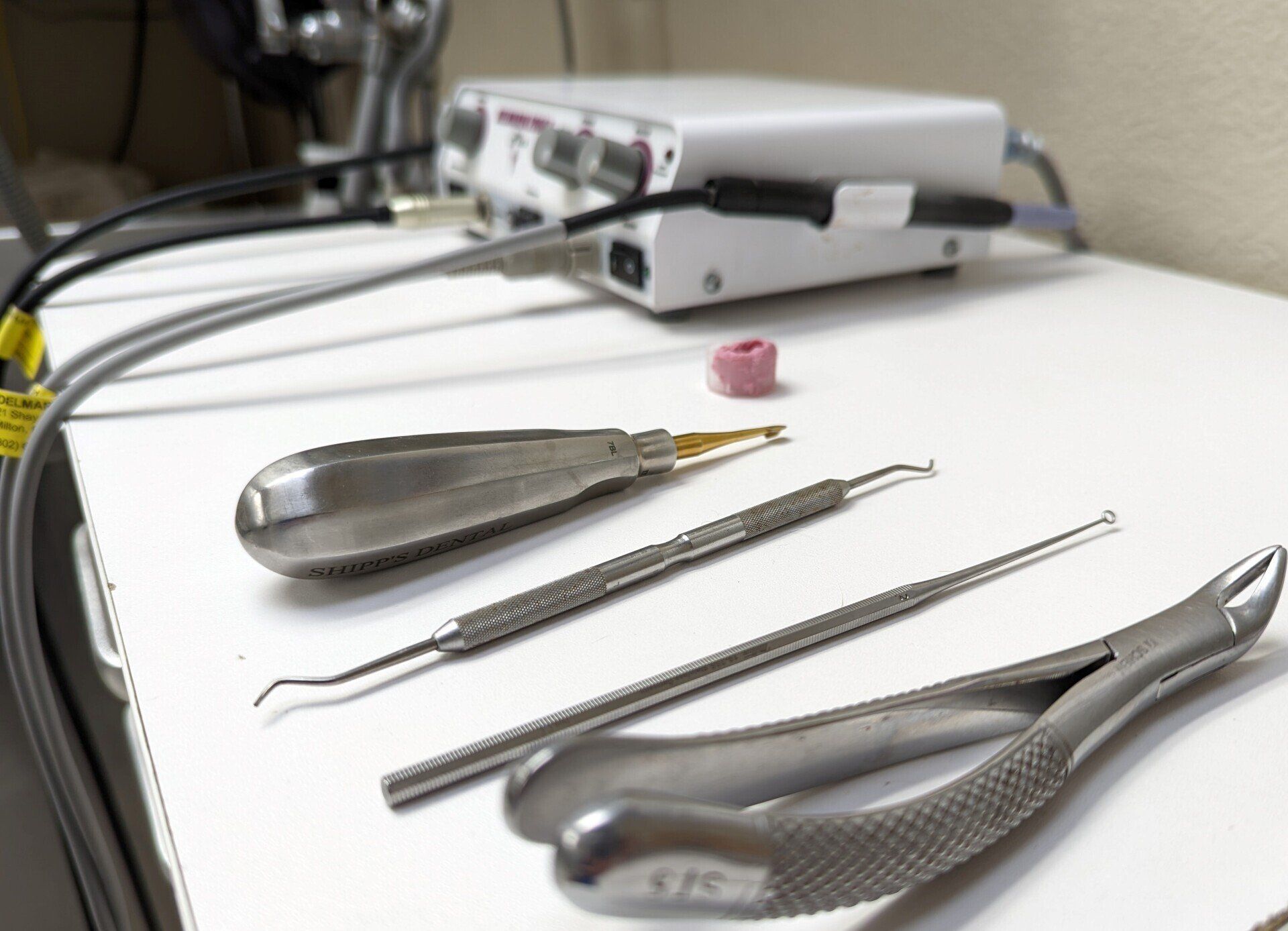 Veterinary dental tools