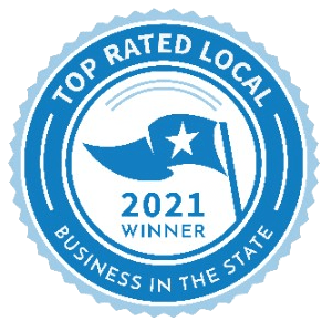 Top rated local business in the state 2021 winner