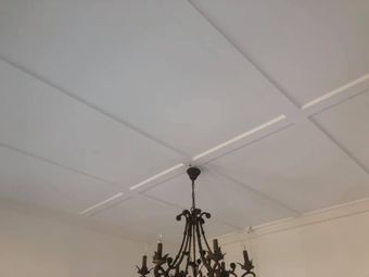 Ceiling after white paint applied - Painting Services in Dubbo, NSW