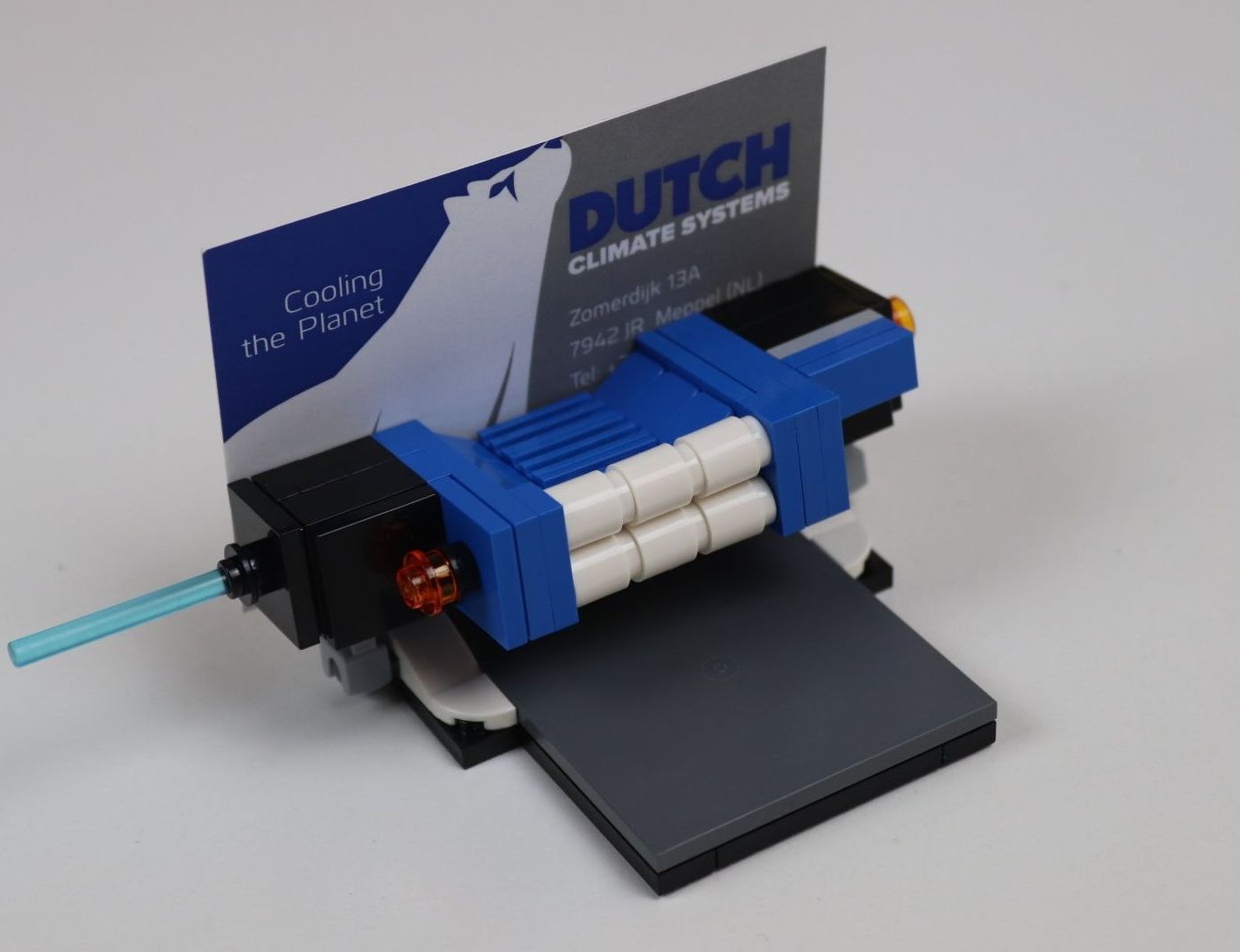 Een Nederlands visitekaartje voor klimaatsystemen op een tafel