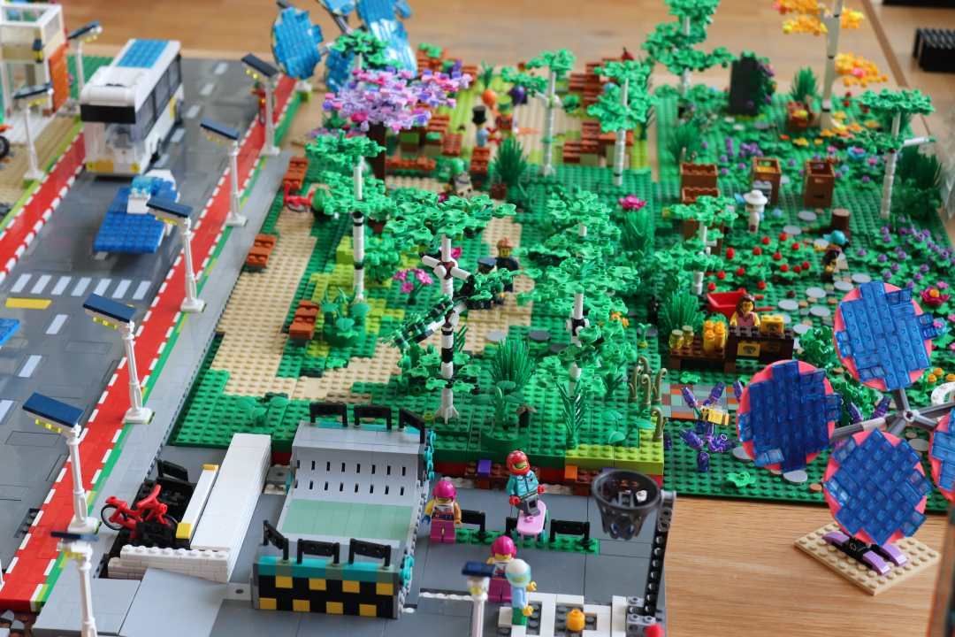 Stad LEUVEN van de toekomst in LEGO 
Van lego blokjes, in lego blokjes 