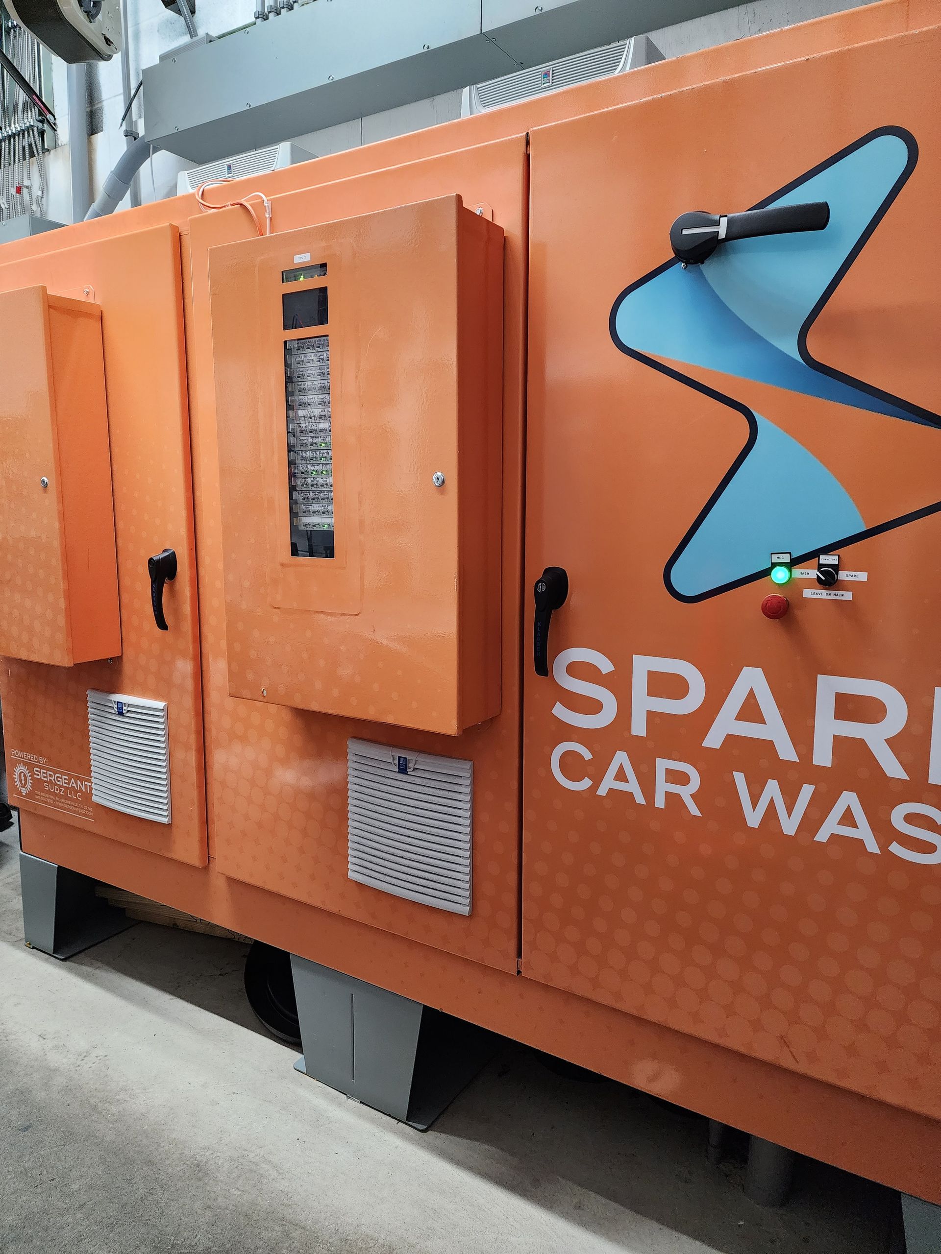 SPARK CAR WASH UPGRADES THEIR WASH EQUIPMENT WITH A SMART MCC