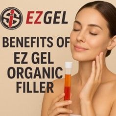 Smiling woman receiving EZ-Gel Organic Filler at Yunik Aesthetics in Pembroke Pines, FL