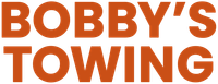 Bobby's Towing logo in orange text.