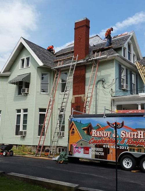 Repairing Of Roof — Port Clinton, OH — Randy J Smith Construction And Roofing