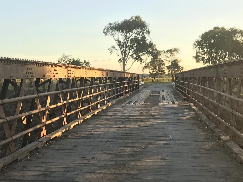 Wooden Bridge Over a River — Universal Nurse in Murgon, QLD