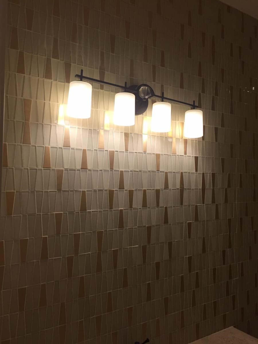 bathroom sconces