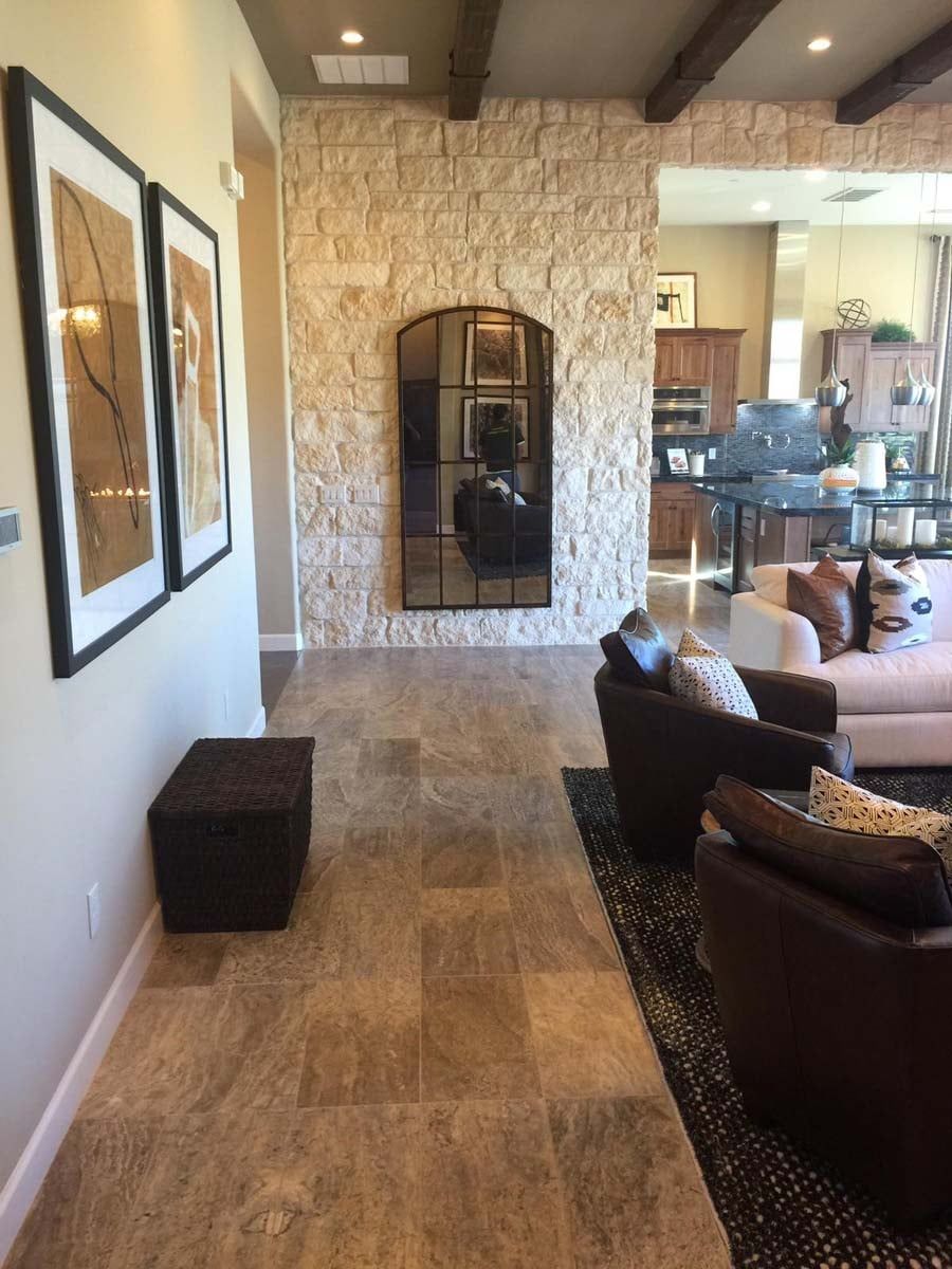 Remodeled family room